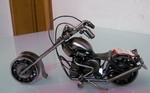 Metal motorcycle model