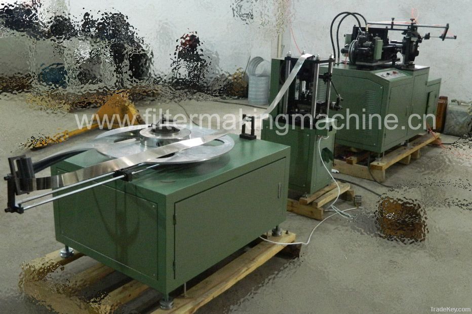 Full auto Spiral Tube Forming Machine