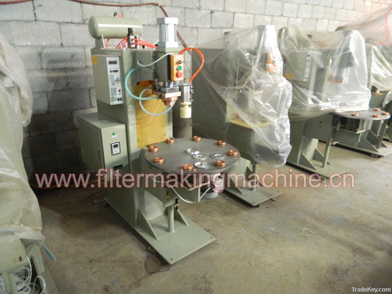 oil filter baseplate welding machine