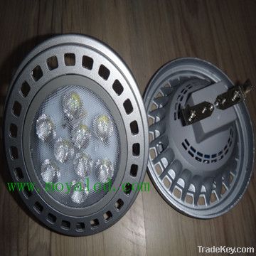 AR111-G53 9 High power LEDs 11W Silver Shell 30degree