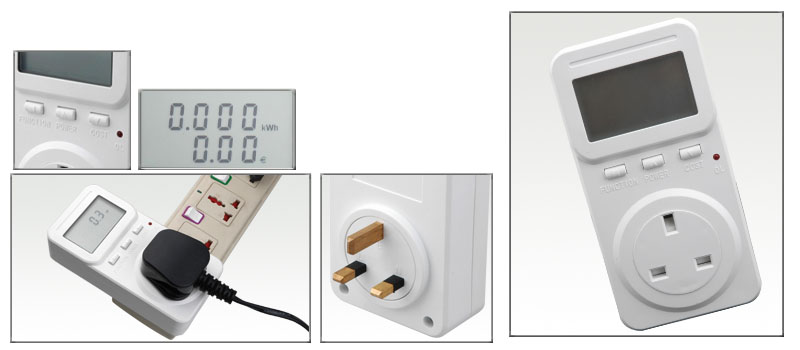 Plug In Power Cost Meter