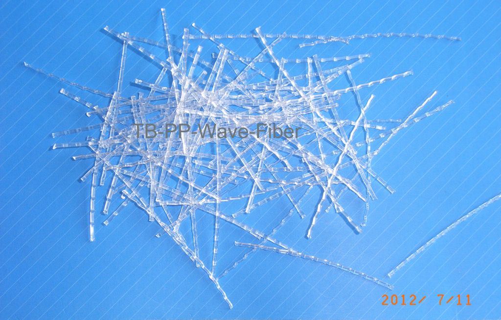 TB-PP-Wave-Fiber Macro Curved Concrete Fiber Steel Fiber