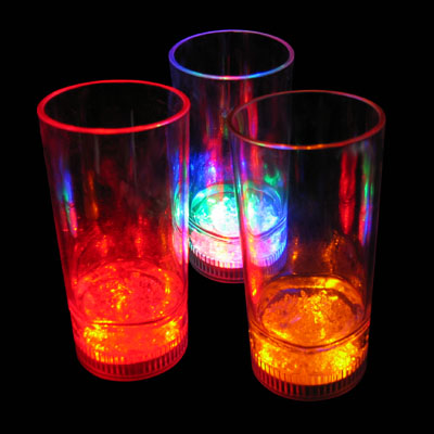 flashing juice cup