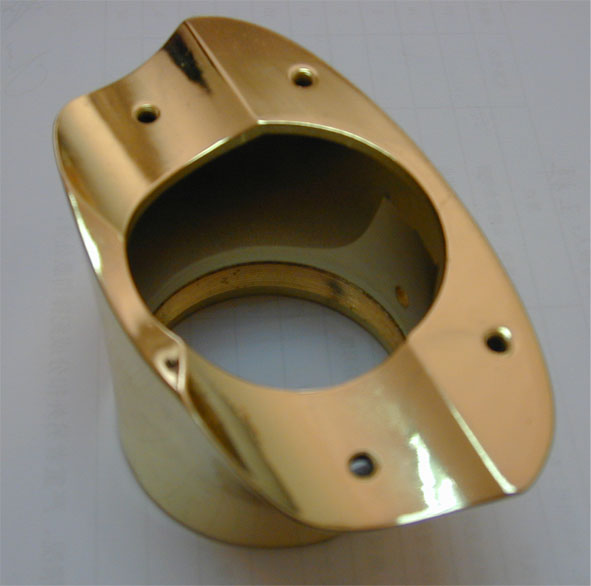 Brass plated part