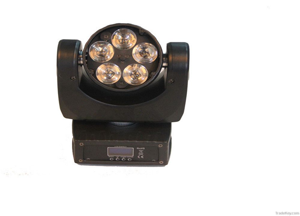10W*5 4in1 LED beam zoom moving head