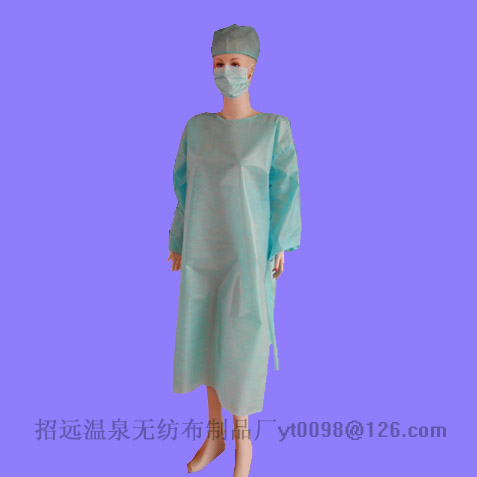 surgical gown\isolation gown\patient gown