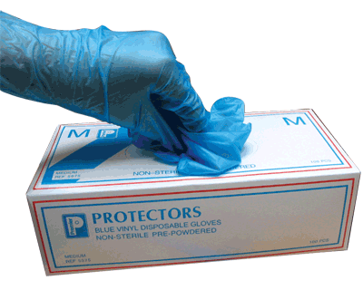 Sell Disposable vinyl glove, industrial and medical using