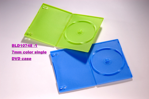 7mm color single DVD case