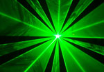 30mw green laser light