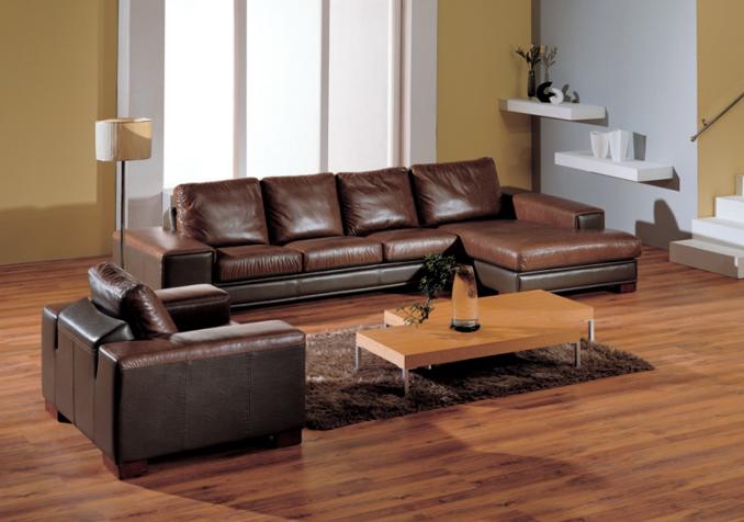 leather Sofa D115#