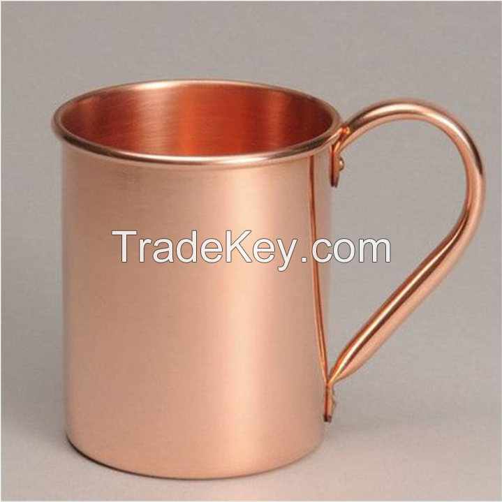 Moscow mule copper mugs