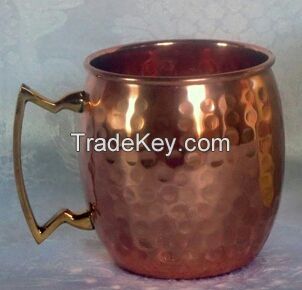 Moscow mule copper mugs