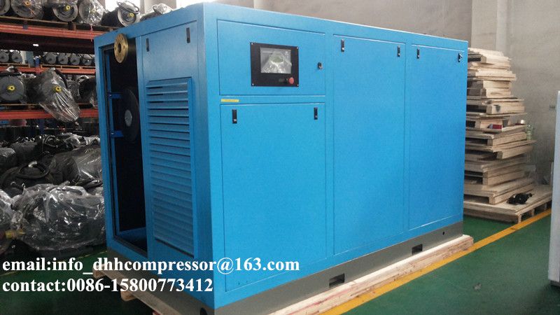 185kw industrial screw air compressor