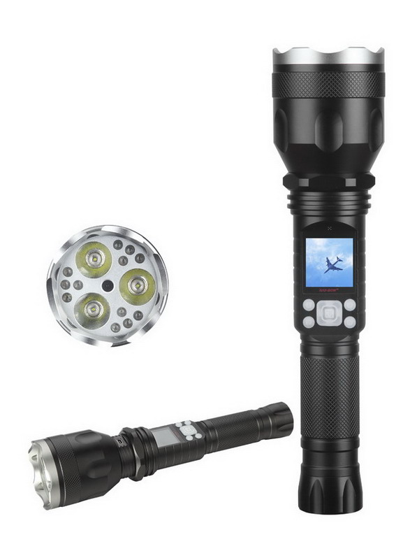 Night Vision DVR LED Flashlight