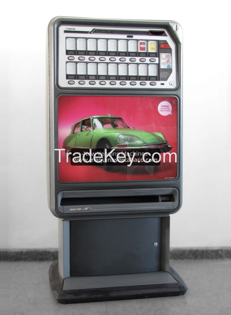 Azkoyen N74T note reader cigarette vending machine
