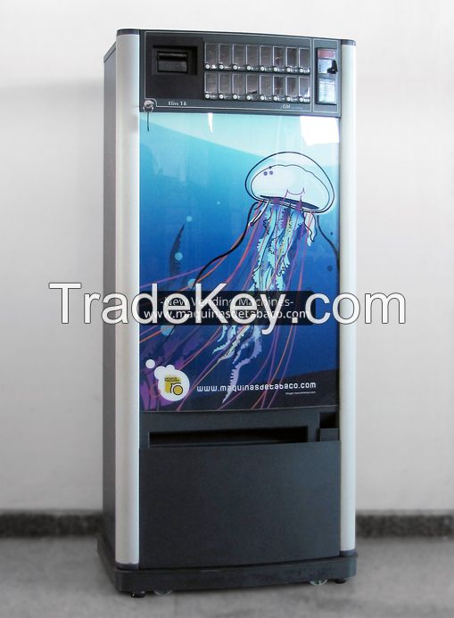GMV Elite 16 bill reader cigarette vending machine,