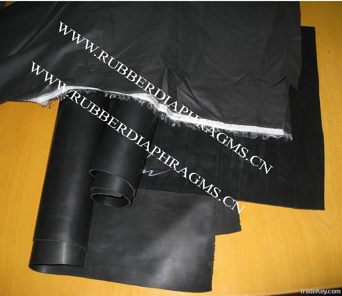 fabric rubber sheet rubber diaphragm sheet