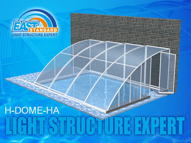 Swimming pool enclosure( H-Dome-HA)