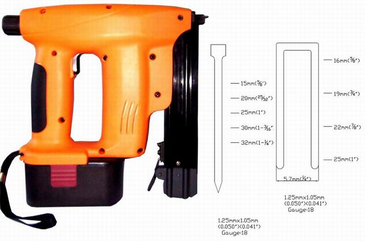 2 in 1 cordless Nailer/Staper