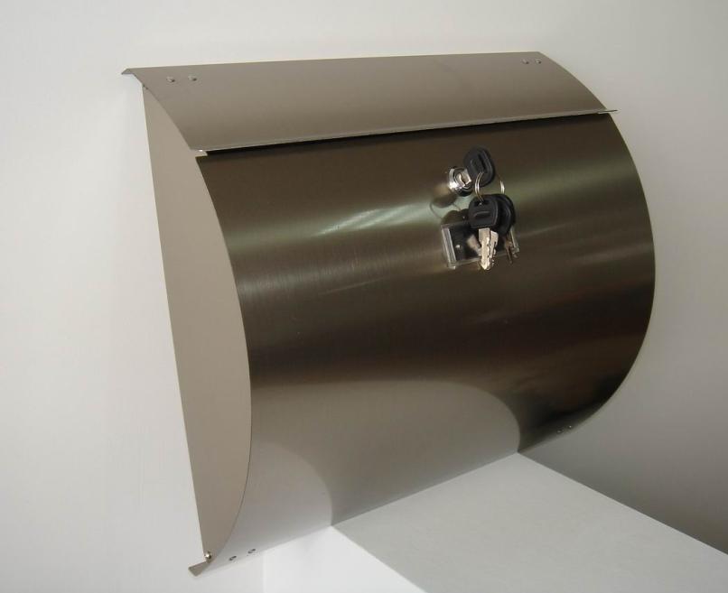 stainless steel mailbox