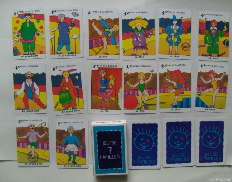 Customized playing card, Memory cards, Educational cards