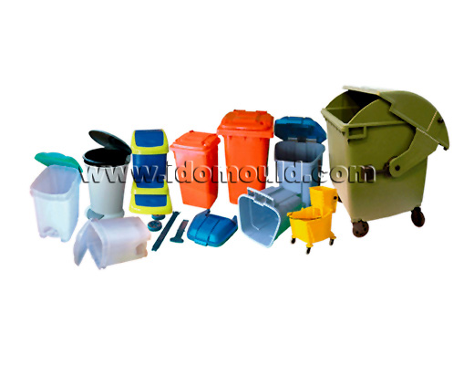 Plastic dustbin mold