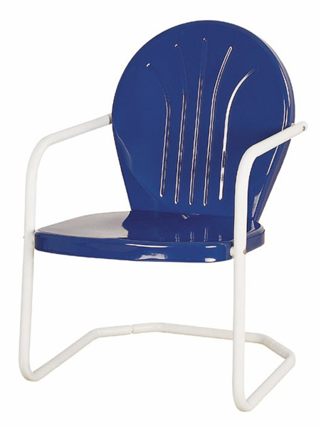 Retro Metal Patio Chair