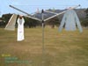 Al clothes rotary airer