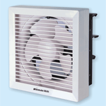 ventilating fan with shutter