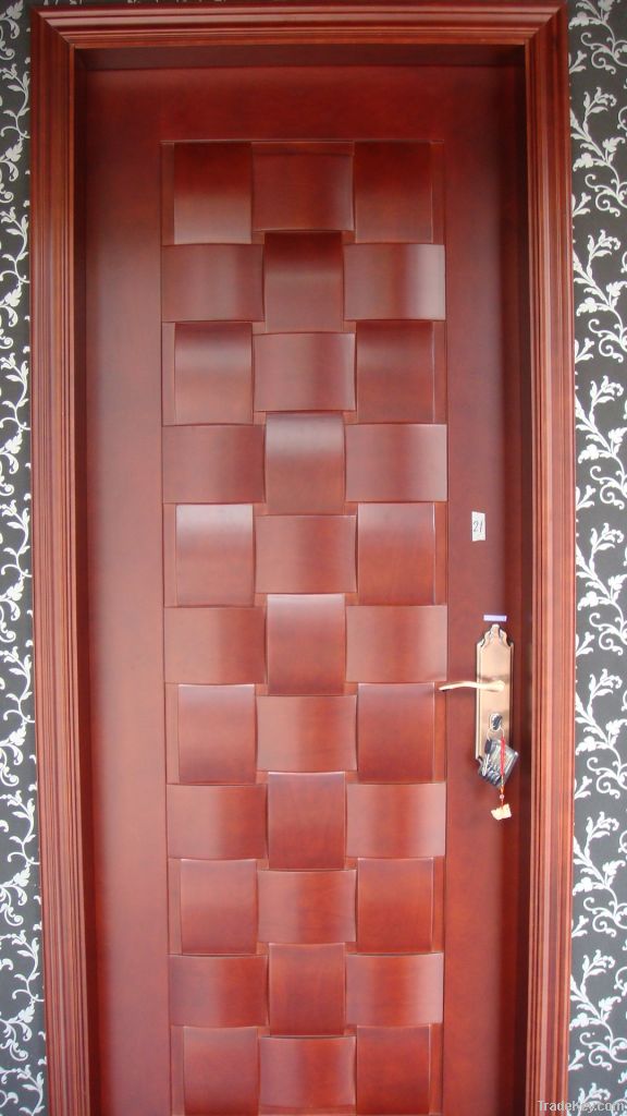 Raised Wooden Entry Doors