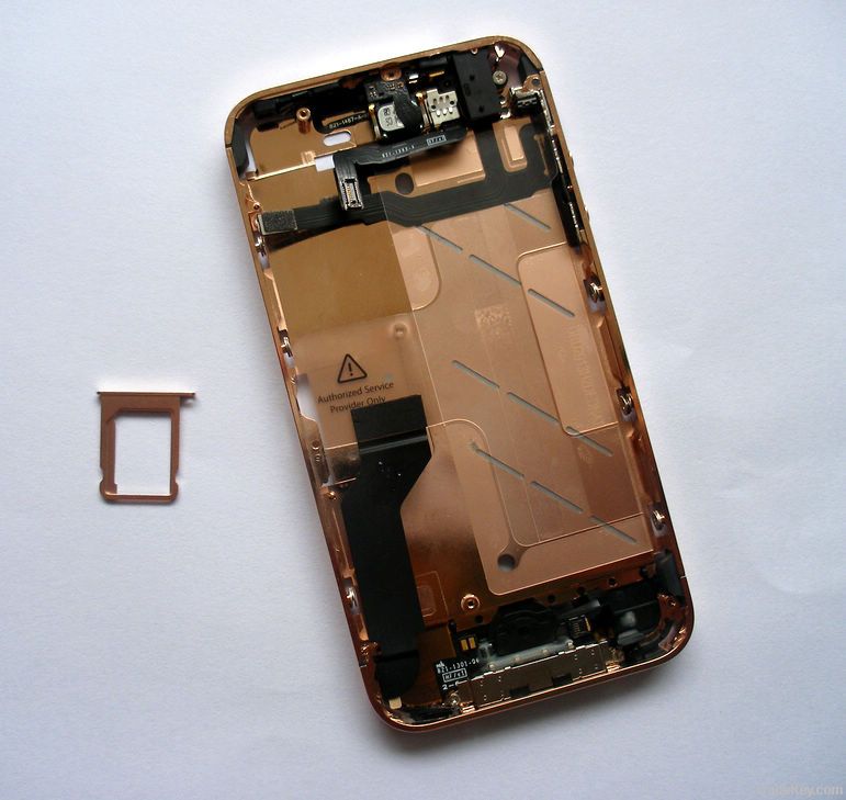 iphone 4S Middle frame Midframe board Full assembly-Rose Gold