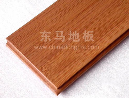 Carbonized horizontal bamboo flooring