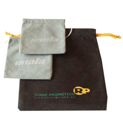 Nonwoven drawstring bag