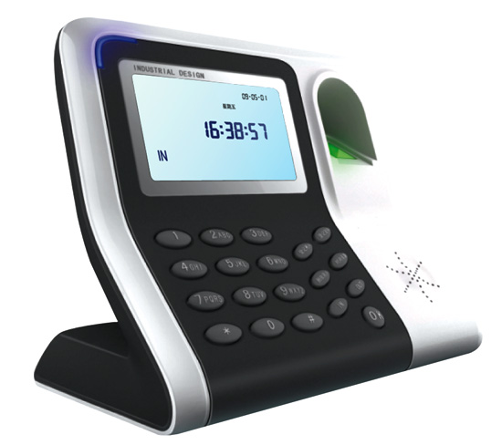 Backup Battery Desktop Digital Fingerprint Time Attendance System  Mod