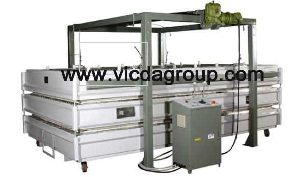 VICDA 1836 glass hot bending machine