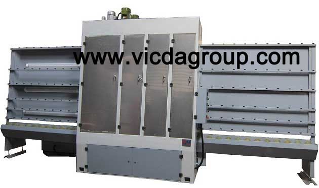 VICDA 1600 automatic glass sandblasting machine