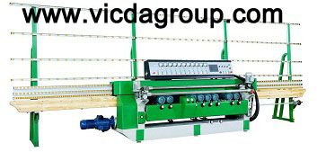 VICDA 9/10 motors glass beveling machine