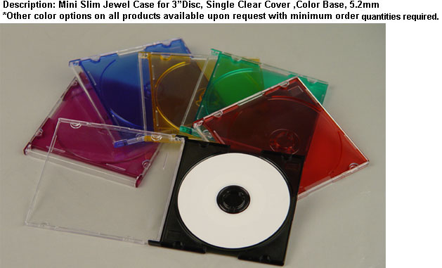 5.2mm Jewel Slim Single CD case