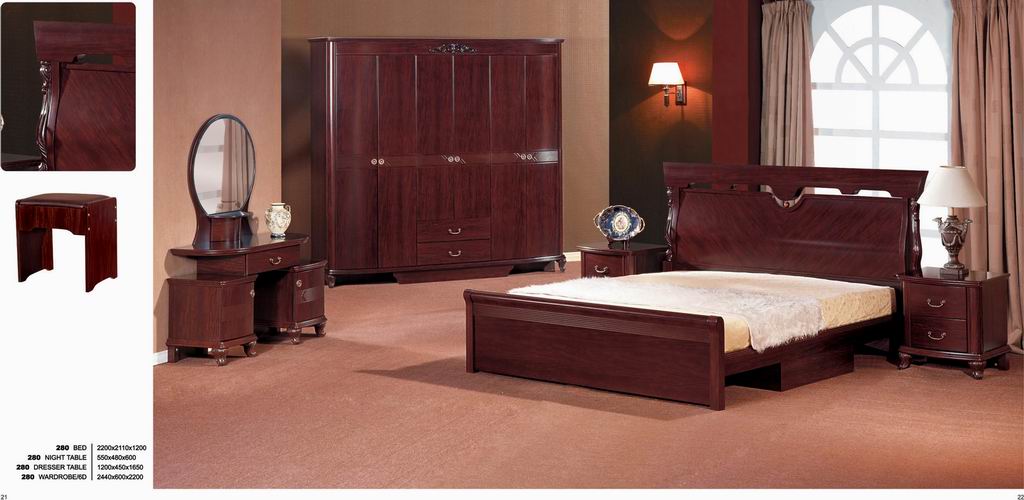 bedroom sets--solide wood