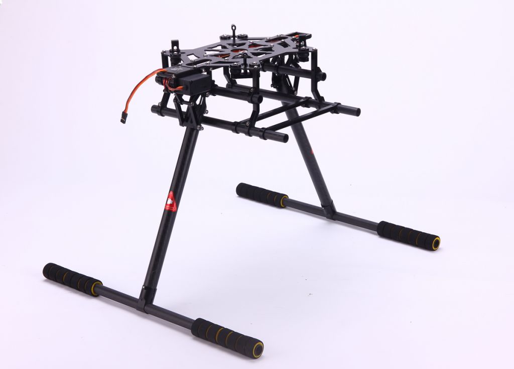 Professional aerial photography filming octocopter drone uav with retractable landing skid GPS Back home