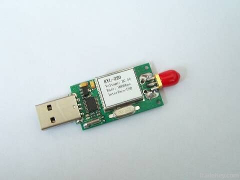 KYL-220 RF module with USB interface 1200/2400/4800/9600kbps Baud Rate