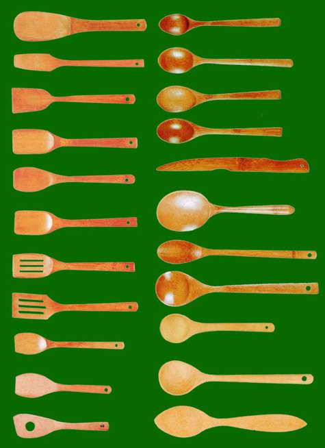 Bamboo spoons and forks