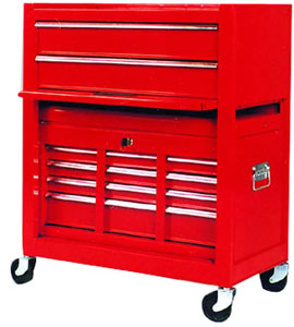 TOOL CHEST AND CABINET COMBO