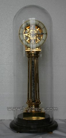 Gilded Extension Spring Clock (JGT01A)