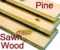 Pinus sawn wood