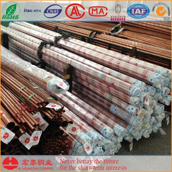 C12200 Seamless Copper Straight Pipe for Air conditioner