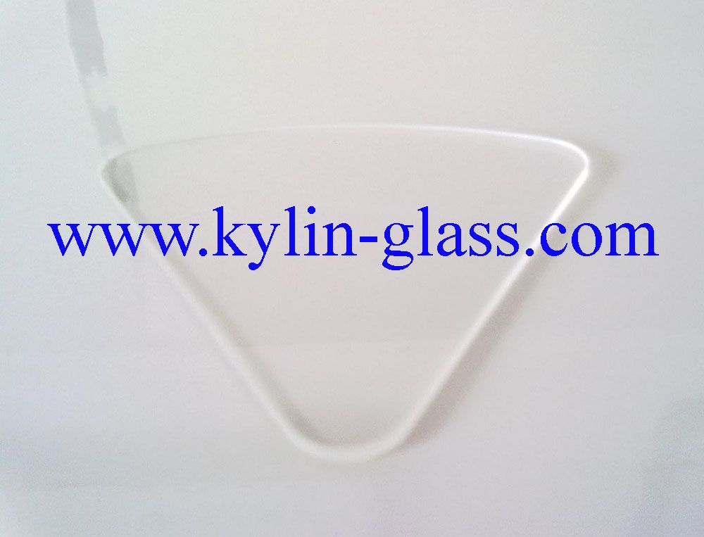 benched glass plate