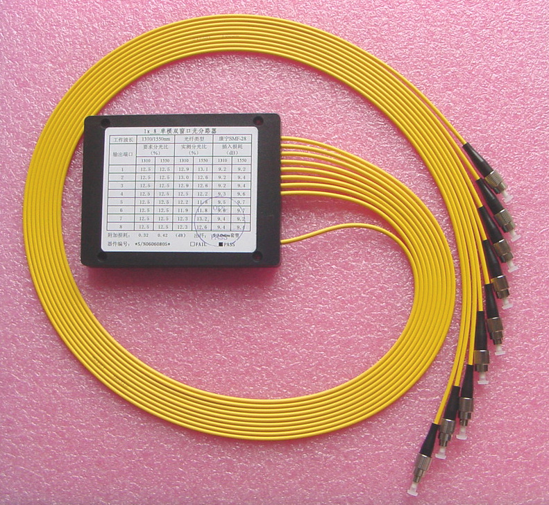 optical fiber coupler-1 to 8