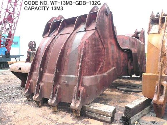 CODE NO. WT-13M3-GDB-132G (CAPACITY 13M3) GRAB DREDGER BUCKET