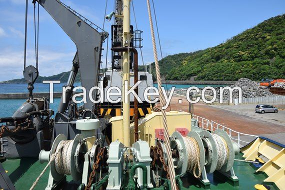 (SELF-PROPELLED) CODE No. WT-421SPV of USED SAND PUMP VESSEL (DREDGER) 